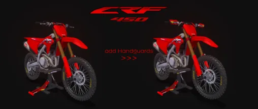 2021 CRF 450 Add Handguards